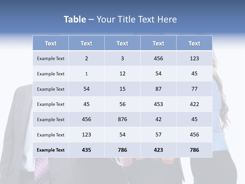Hand Formal Company PowerPoint Template
