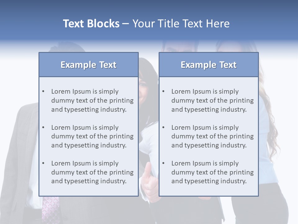Hand Formal Company PowerPoint Template