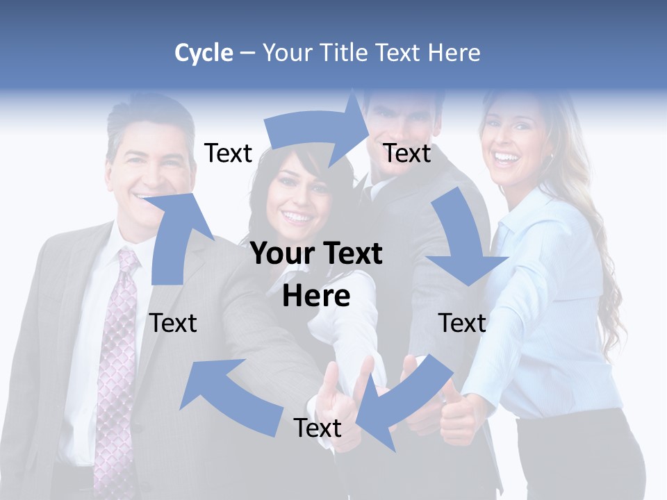 Hand Formal Company PowerPoint Template