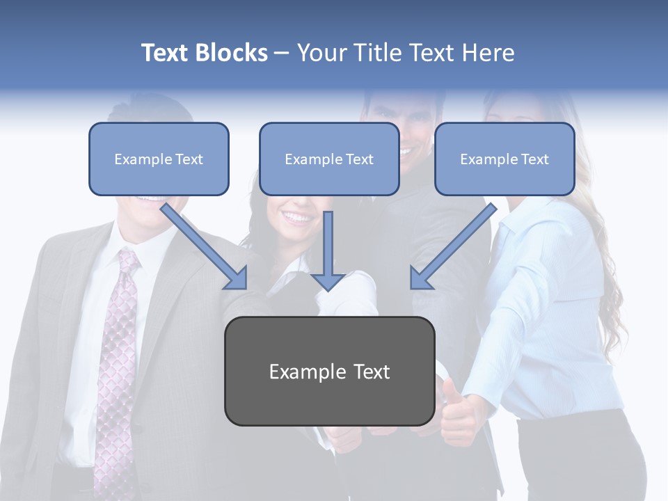Hand Formal Company PowerPoint Template