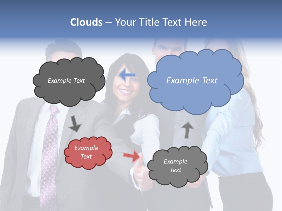 Hand Formal Company PowerPoint Template