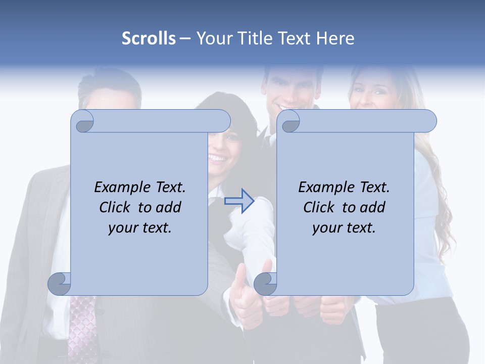 Hand Formal Company PowerPoint Template