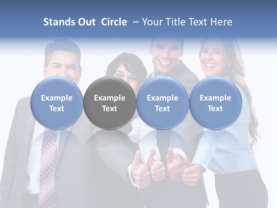 Hand Formal Company PowerPoint Template