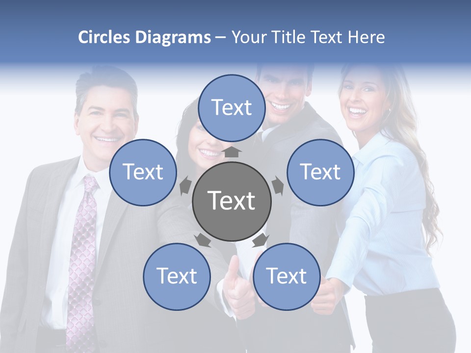 Hand Formal Company PowerPoint Template