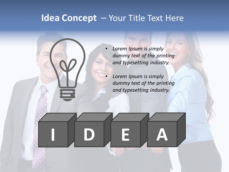 Hand Formal Company PowerPoint Template