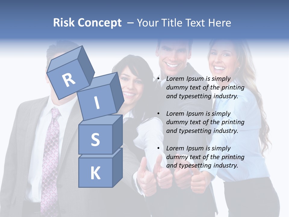 Hand Formal Company PowerPoint Template