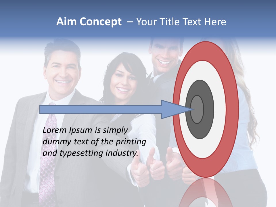 Hand Formal Company PowerPoint Template