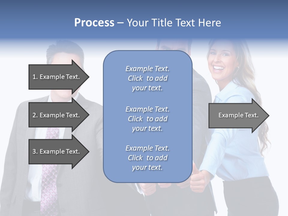 Hand Formal Company PowerPoint Template
