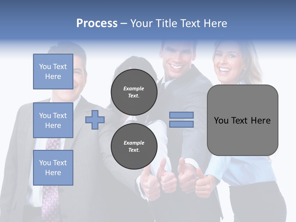 Hand Formal Company PowerPoint Template