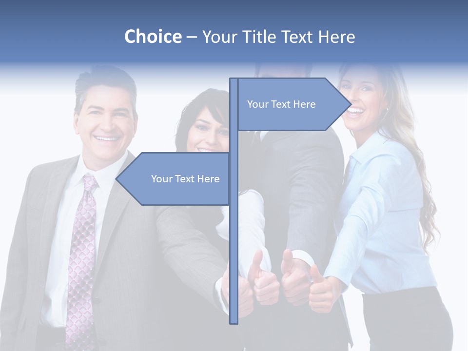 Hand Formal Company PowerPoint Template