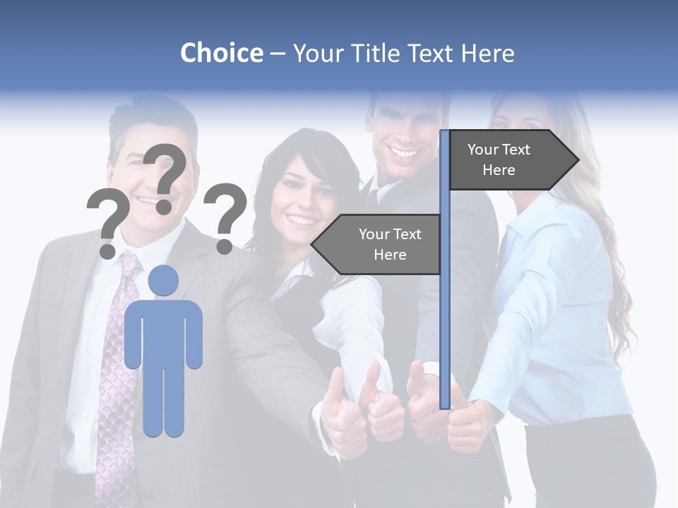 Hand Formal Company PowerPoint Template