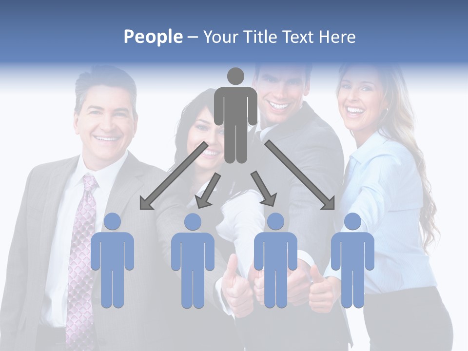 Hand Formal Company PowerPoint Template