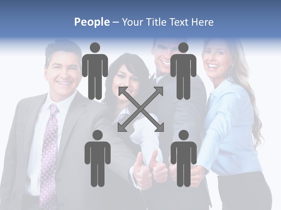 Hand Formal Company PowerPoint Template