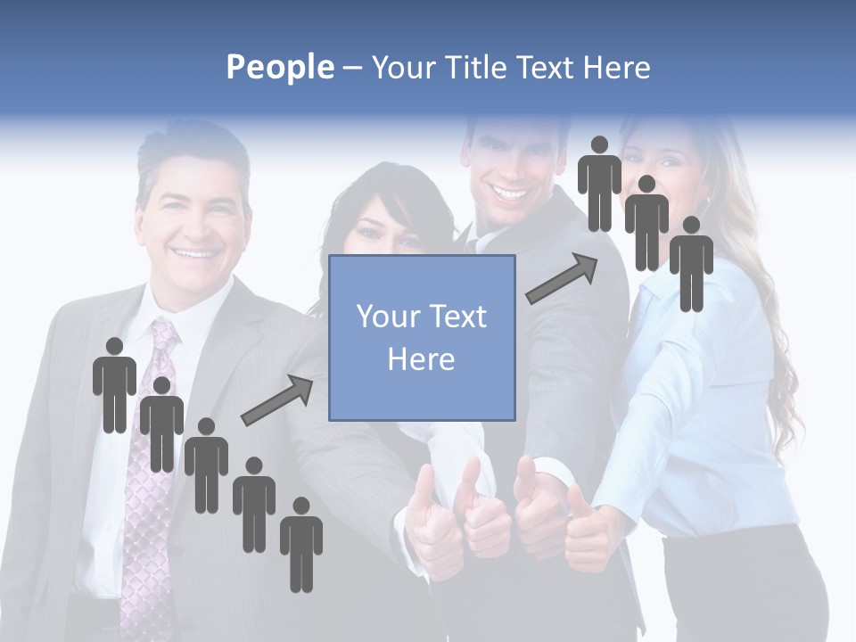 Hand Formal Company PowerPoint Template