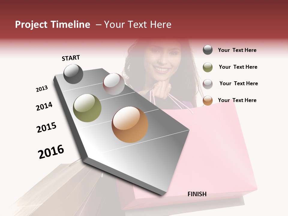 Pink Female Fancy PowerPoint Template