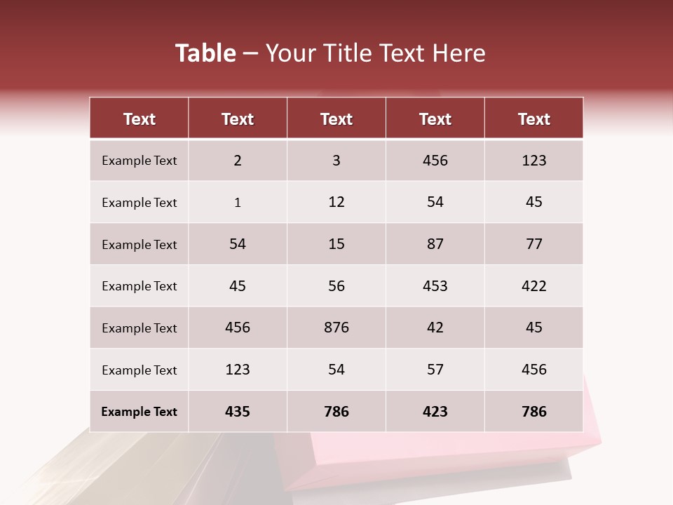 Pink Female Fancy PowerPoint Template