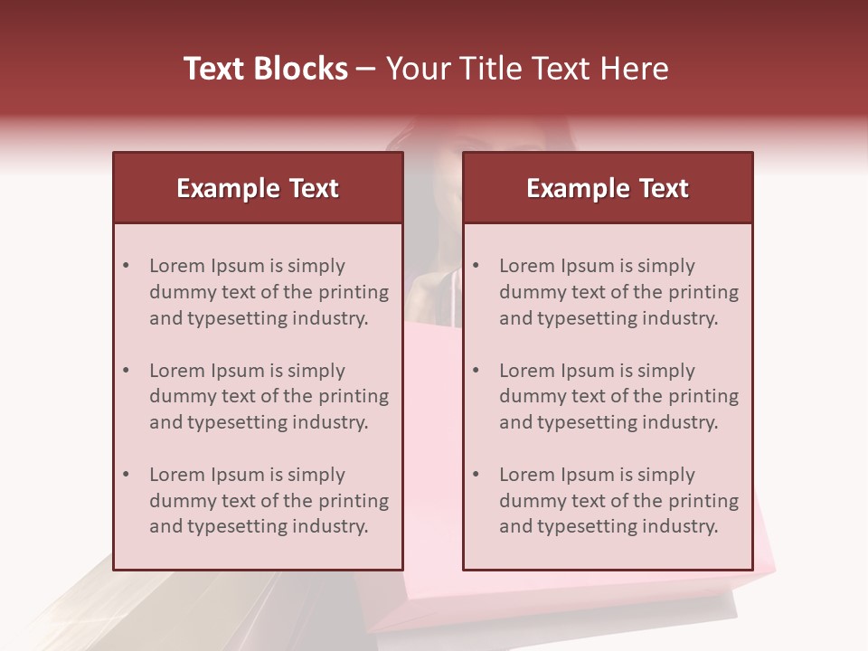 Pink Female Fancy PowerPoint Template