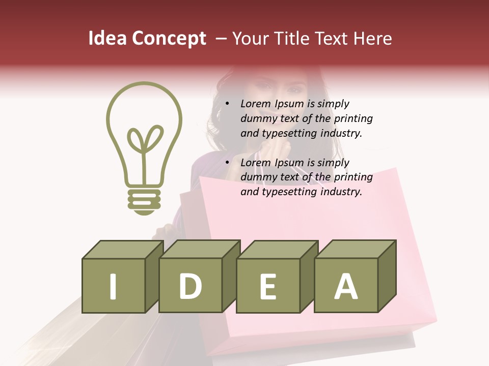 Pink Female Fancy PowerPoint Template