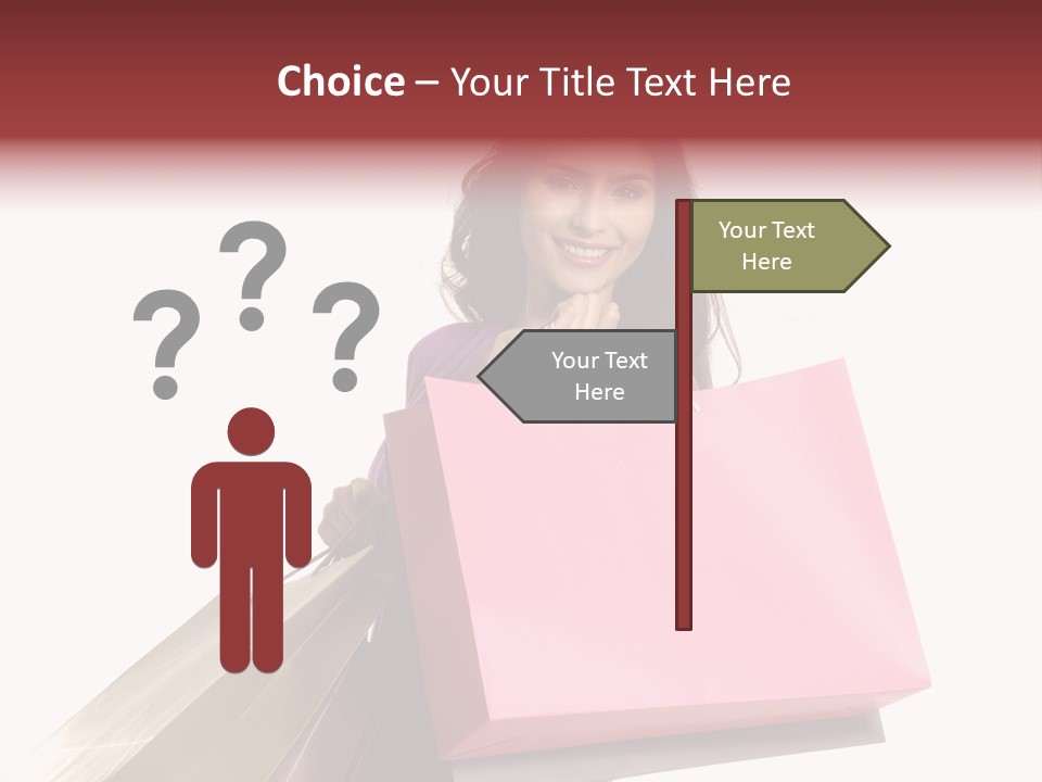 Pink Female Fancy PowerPoint Template