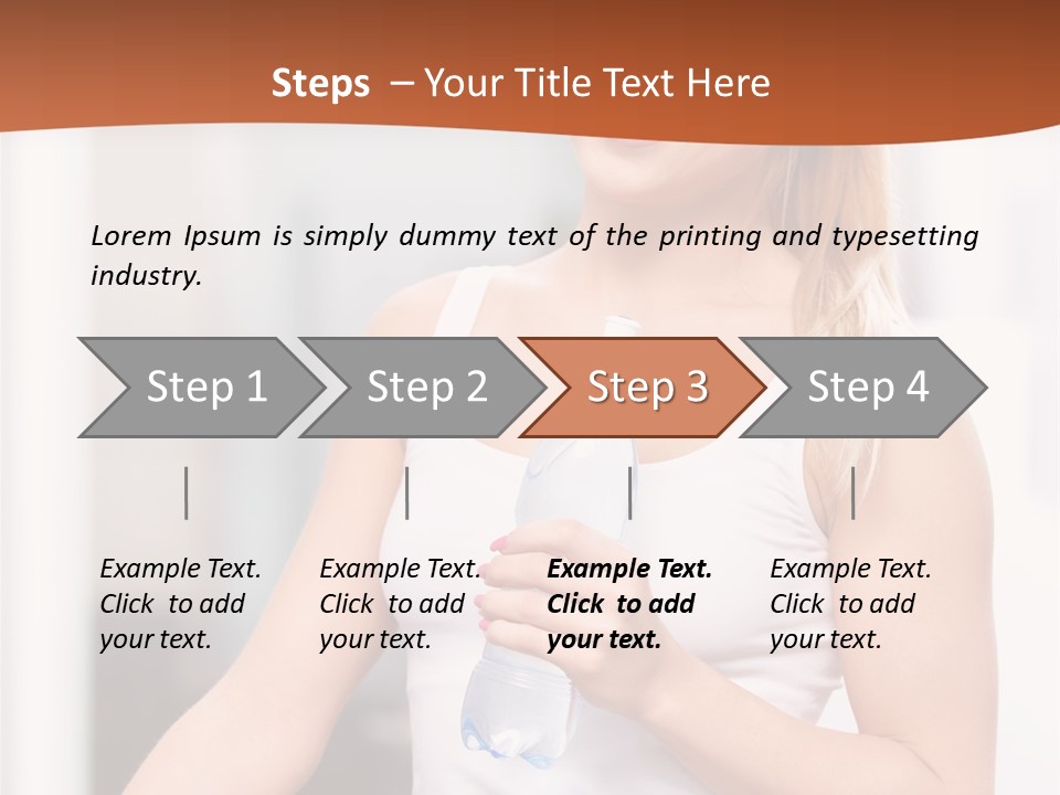 Lifestyles Sports Young PowerPoint Template