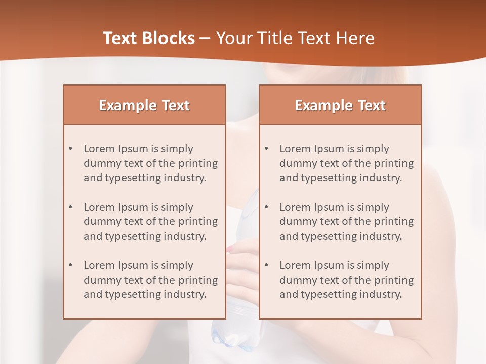 Lifestyles Sports Young PowerPoint Template