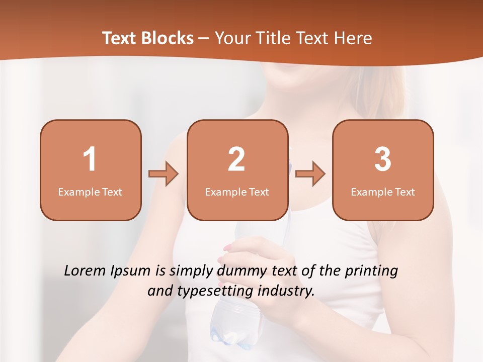 Lifestyles Sports Young PowerPoint Template