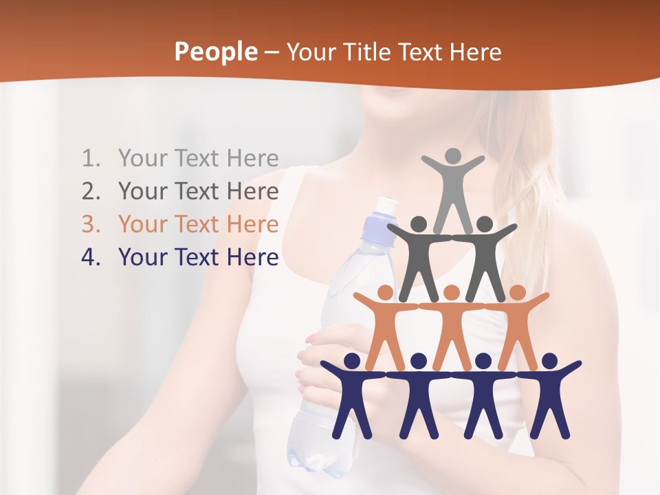 Lifestyles Sports Young PowerPoint Template