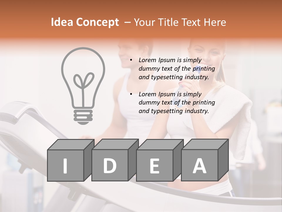 Care Healthy Smiling PowerPoint Template