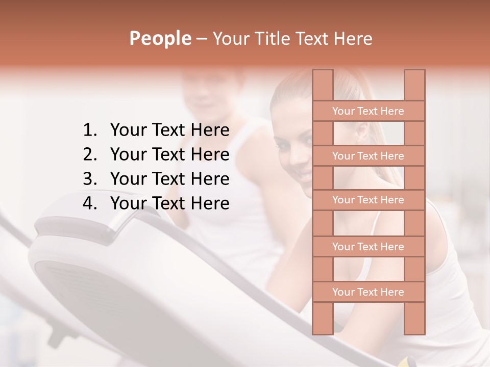 Happiness Looking People PowerPoint Template