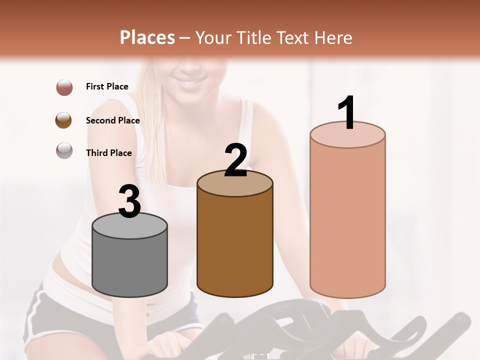 Person Smiling Caucasian PowerPoint Template