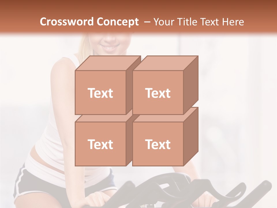 Person Smiling Caucasian PowerPoint Template