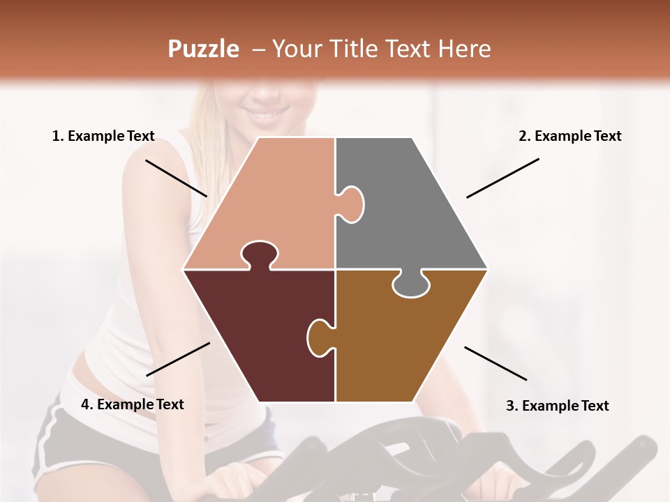 Person Smiling Caucasian PowerPoint Template