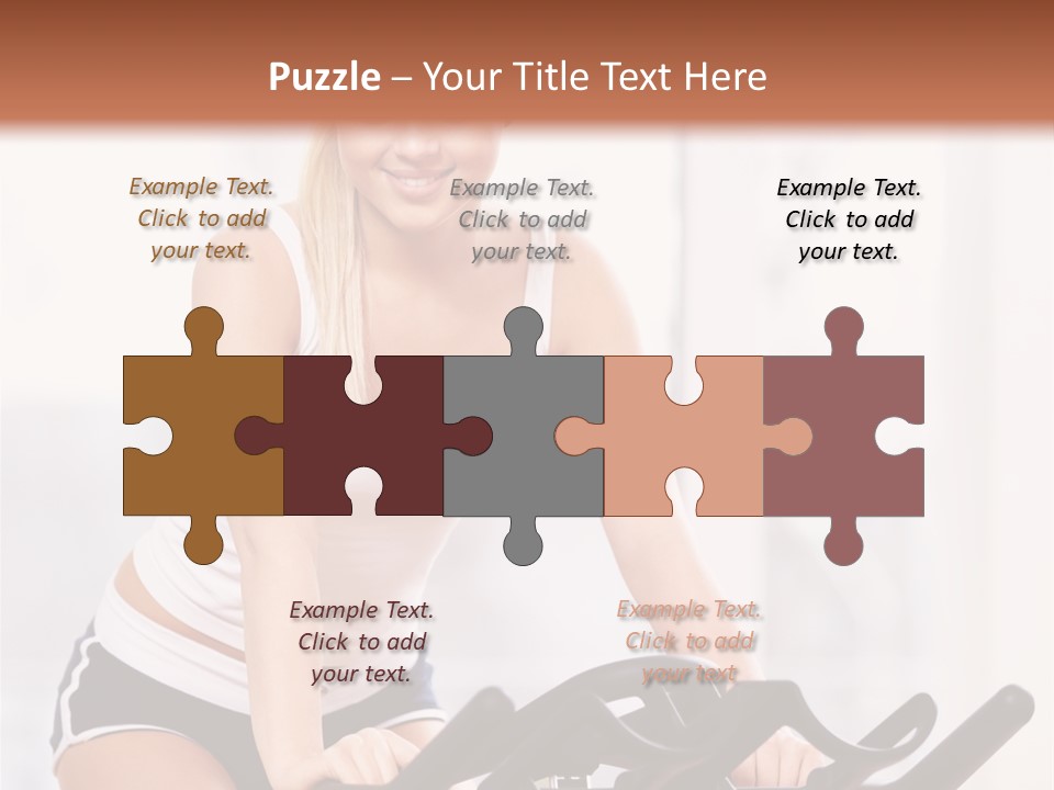 Person Smiling Caucasian PowerPoint Template