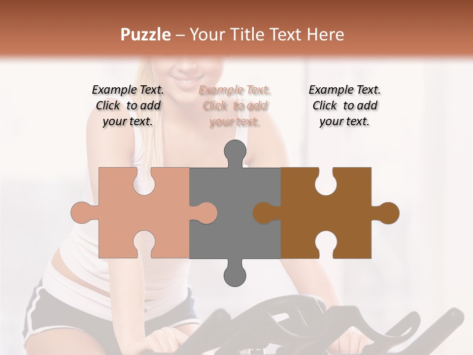 Person Smiling Caucasian PowerPoint Template