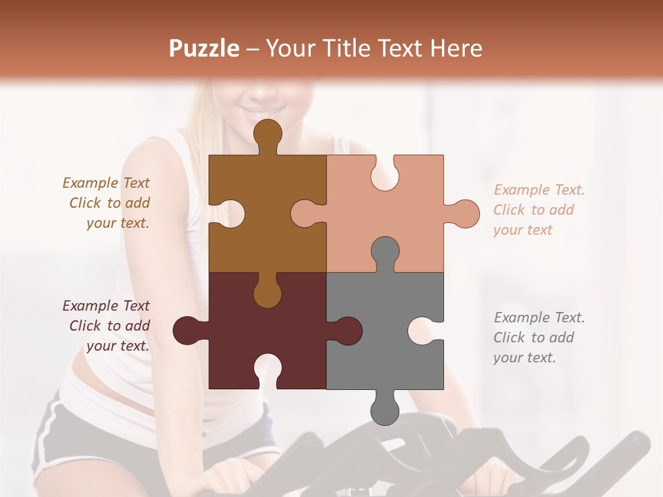 Person Smiling Caucasian PowerPoint Template