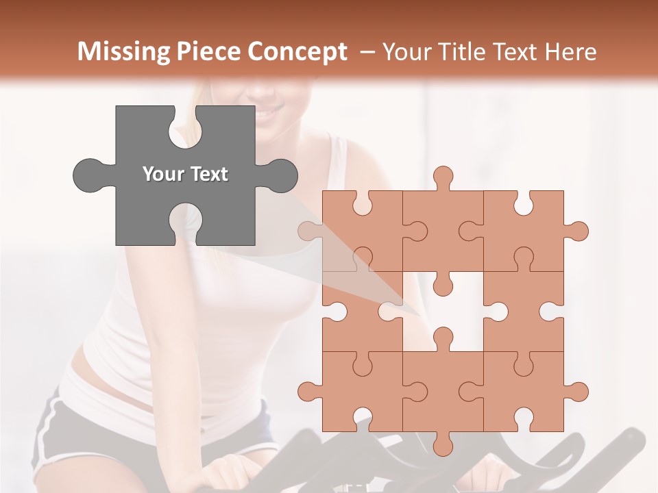 Person Smiling Caucasian PowerPoint Template