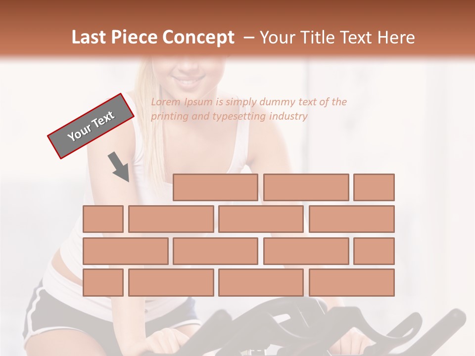 Person Smiling Caucasian PowerPoint Template