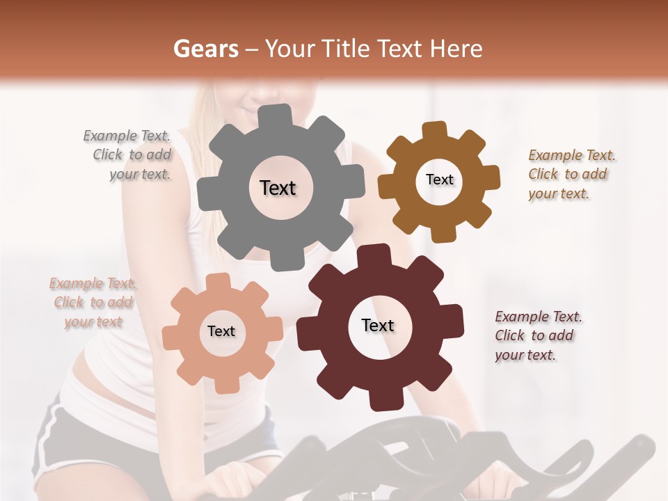 Person Smiling Caucasian PowerPoint Template