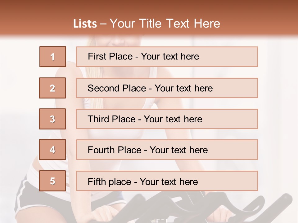 Person Smiling Caucasian PowerPoint Template