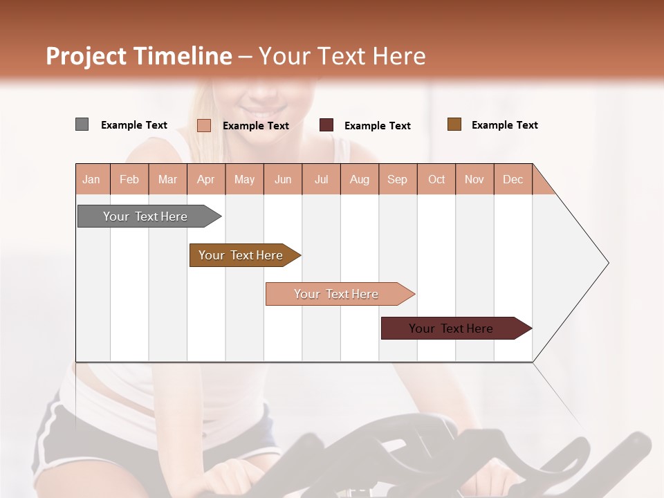 Person Smiling Caucasian PowerPoint Template
