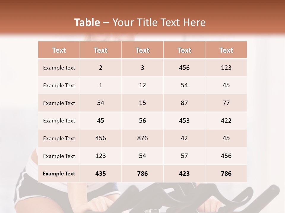 Person Smiling Caucasian PowerPoint Template