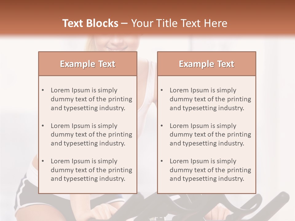 Person Smiling Caucasian PowerPoint Template