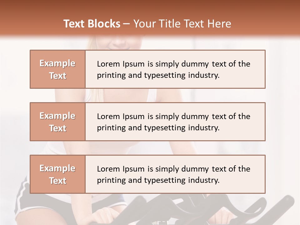 Person Smiling Caucasian PowerPoint Template