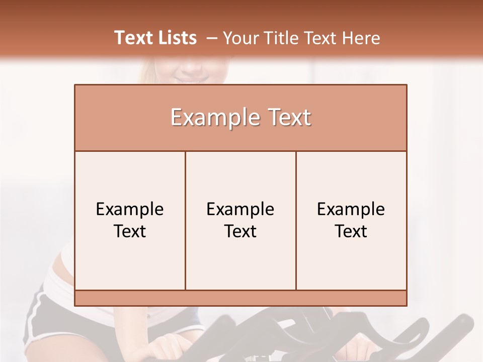 Person Smiling Caucasian PowerPoint Template