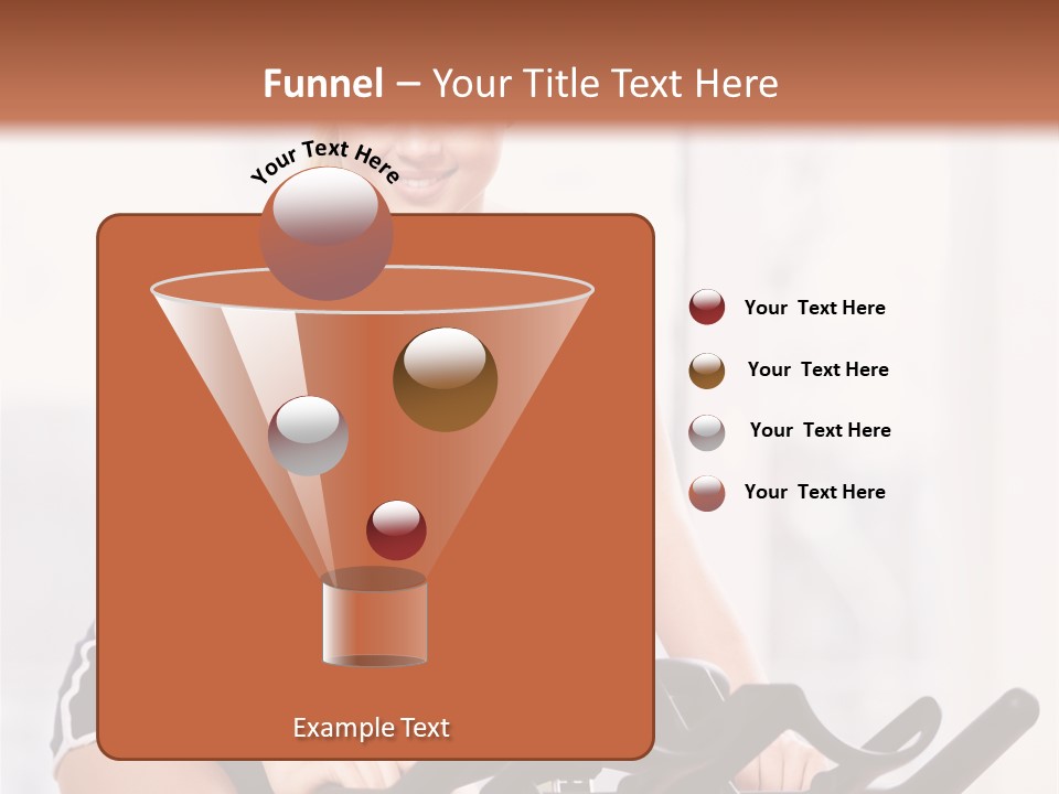 Person Smiling Caucasian PowerPoint Template