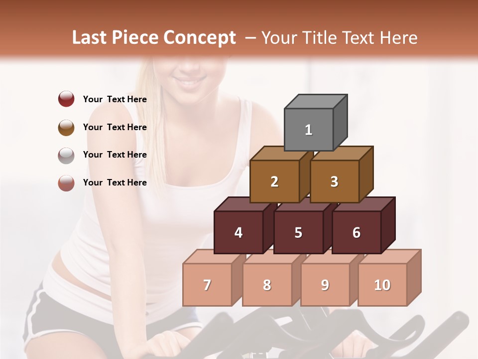 Person Smiling Caucasian PowerPoint Template