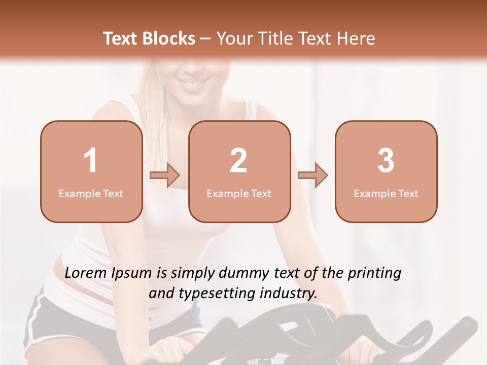 Person Smiling Caucasian PowerPoint Template