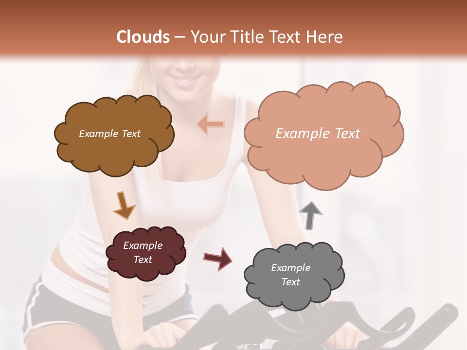 Person Smiling Caucasian PowerPoint Template