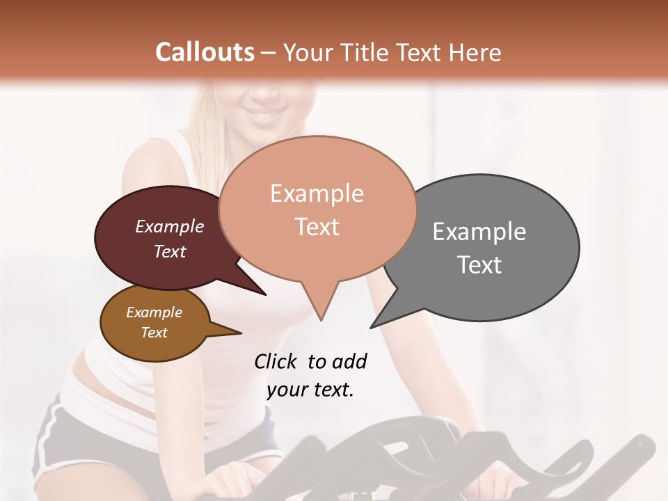 Person Smiling Caucasian PowerPoint Template