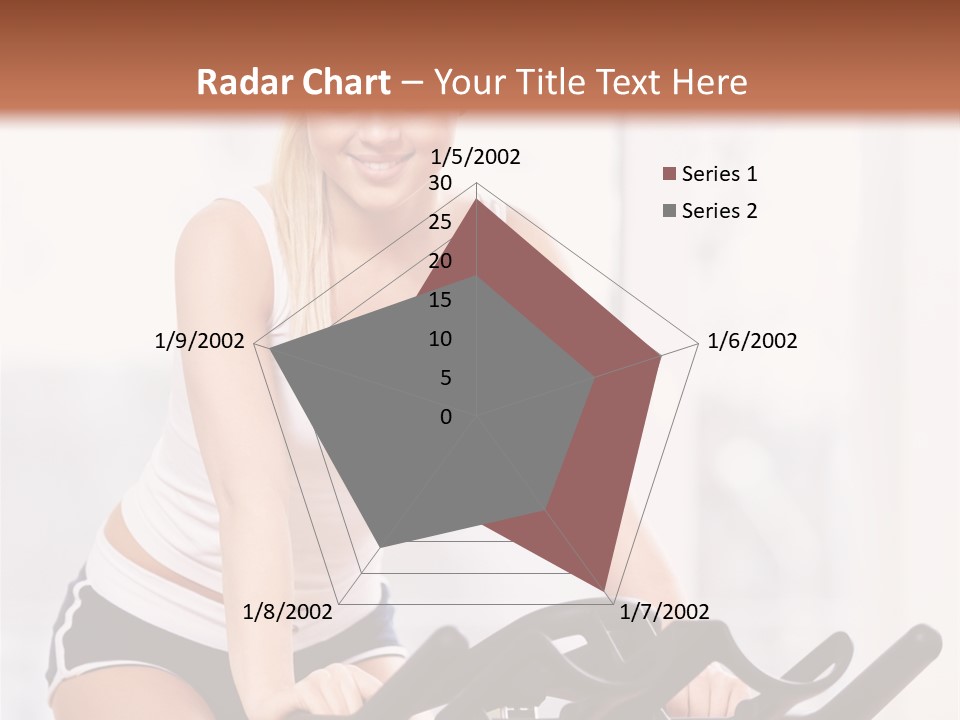 Person Smiling Caucasian PowerPoint Template